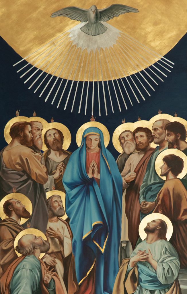 Icon of the Pentecost at SMSJ