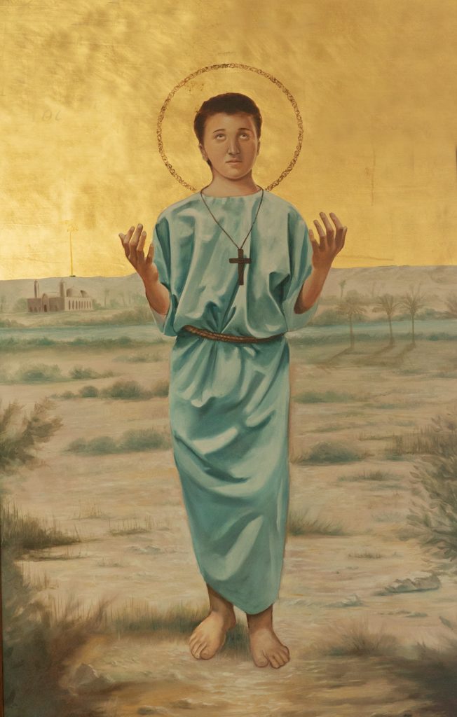 Icon of St. Abanoub at SMSJ